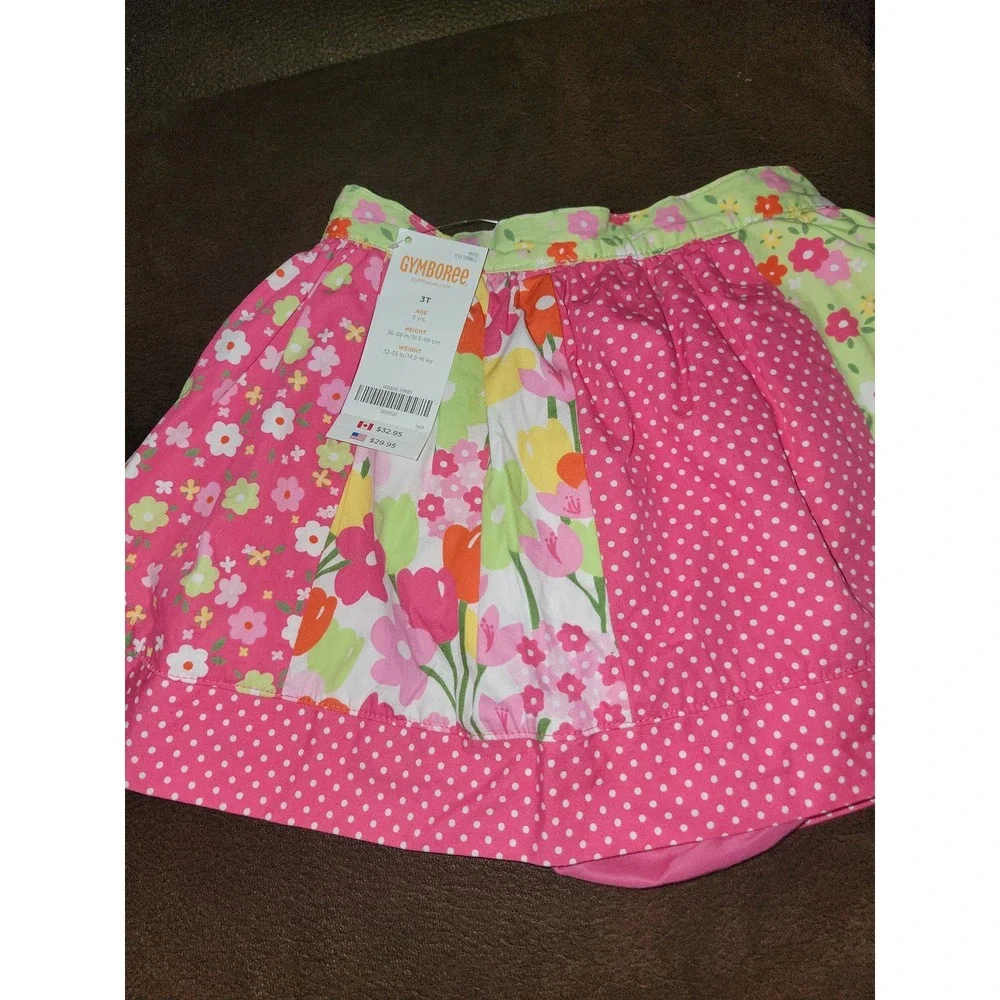 Gymboree tea time afternoon skirt with diaper cover size 3t‎ nwt